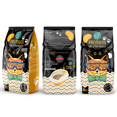 Premium Cat Litter Pellets Coffee Scent 15L