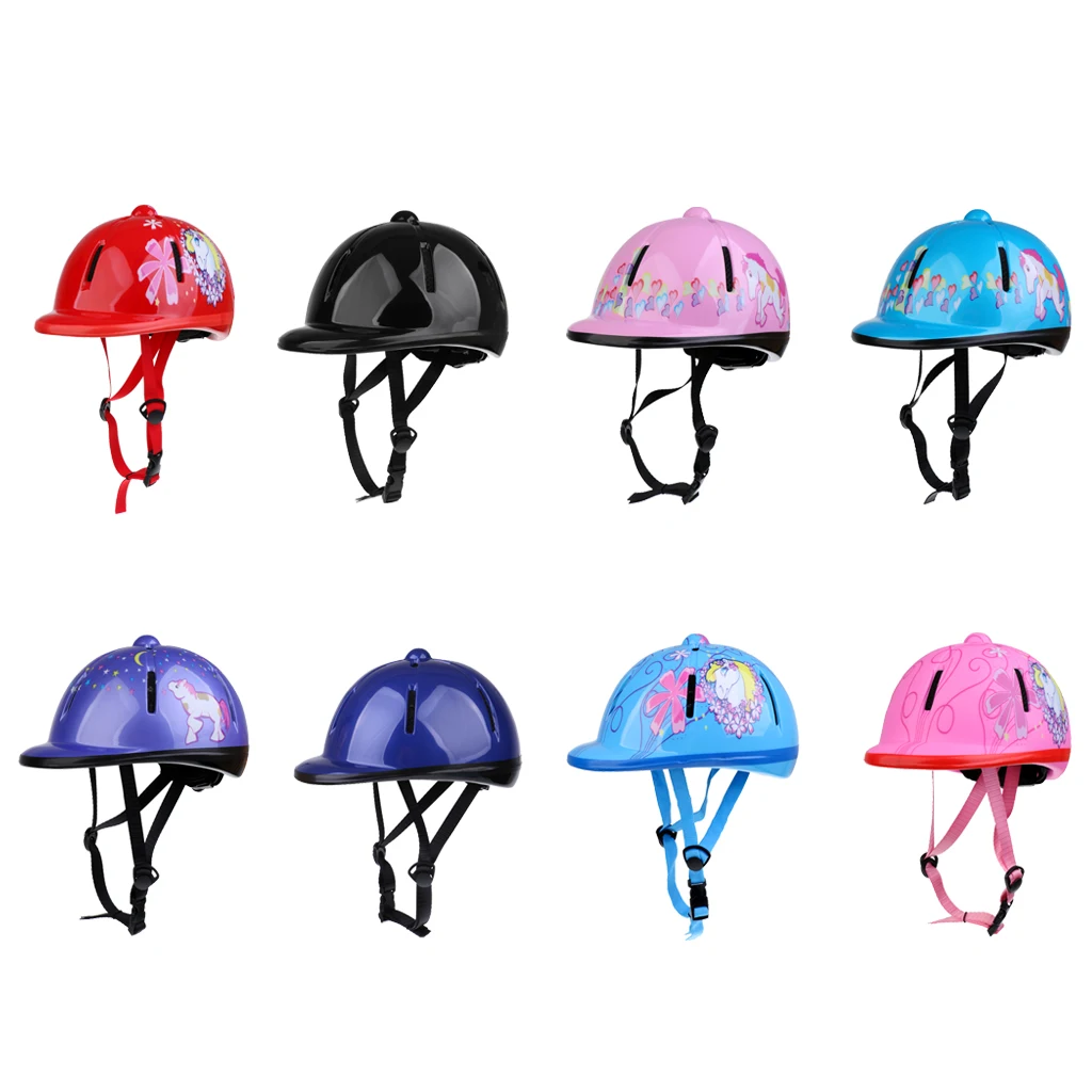 Kids Schooling Horse Riding Helmet – Adjustable Toddler & Child Equestrian Safety Helmet | SEI-Certified Protective Gear