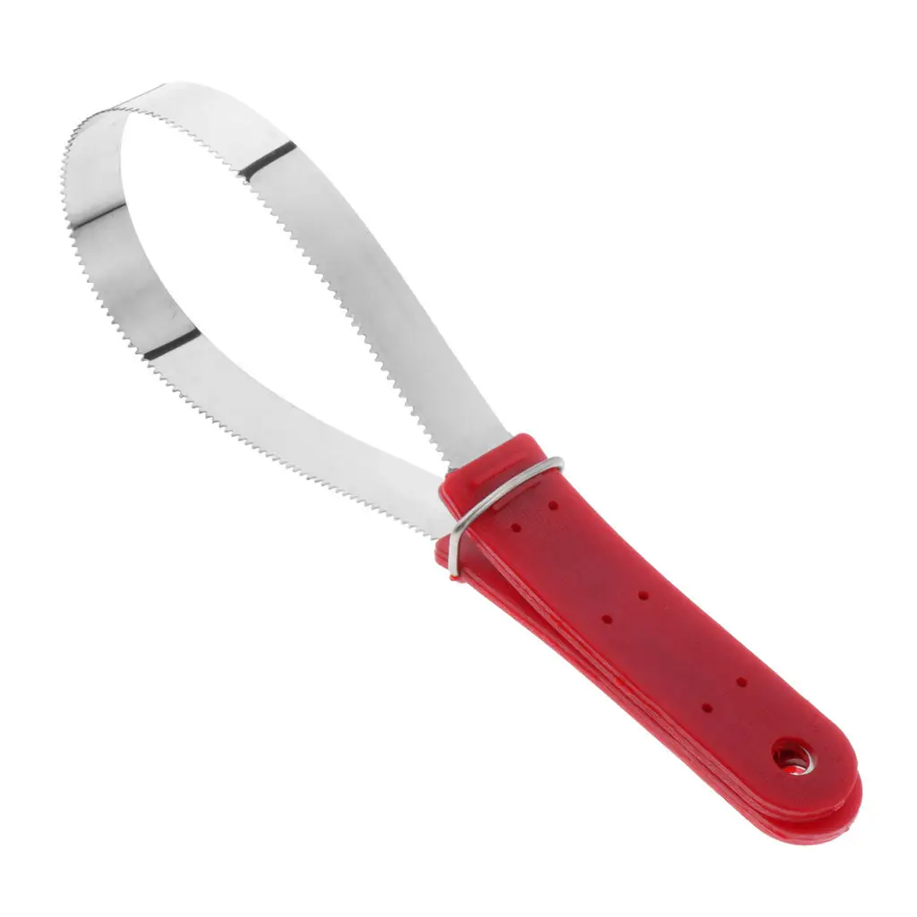 Stainless Steel Shedder & Sweat Scraper Tool – Dual-Sided Horse Grooming Tool | Essential Horse Care Accessory - الصورة 3