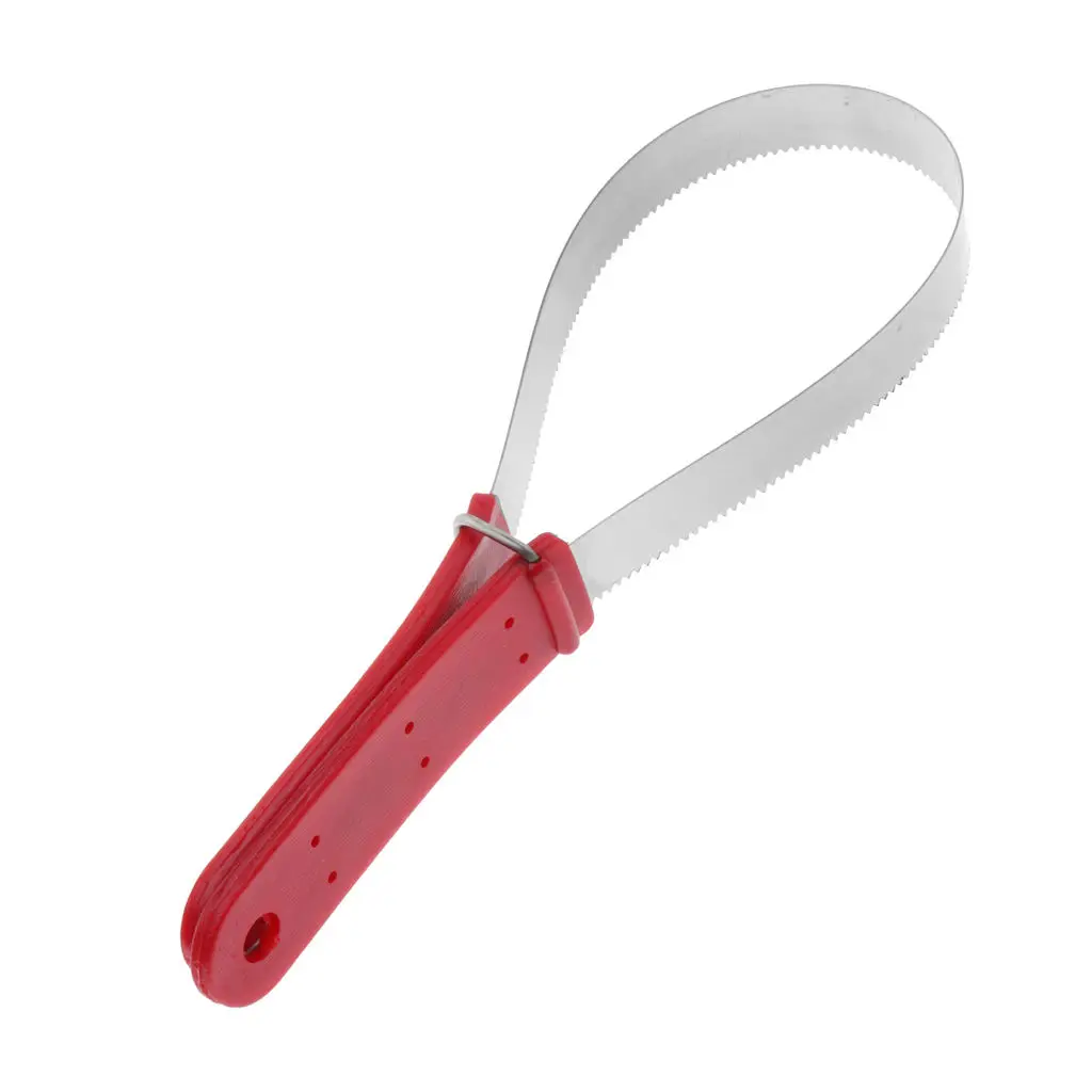 Stainless Steel Shedder & Sweat Scraper Tool – Dual-Sided Horse Grooming Tool | Essential Horse Care Accessory