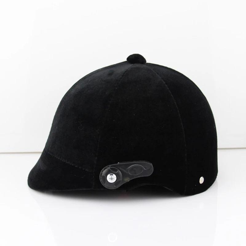 Adjustable Free‑Size Equestrian Horse Riding Helmet – High‑Quality Black Safety Gear - الصورة 4