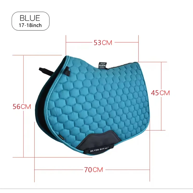 Comfortable Saddlecloth Saddle Pad for Horses – Breathable Horseback Riding Gear | Equestrian Equipment - الصورة 13