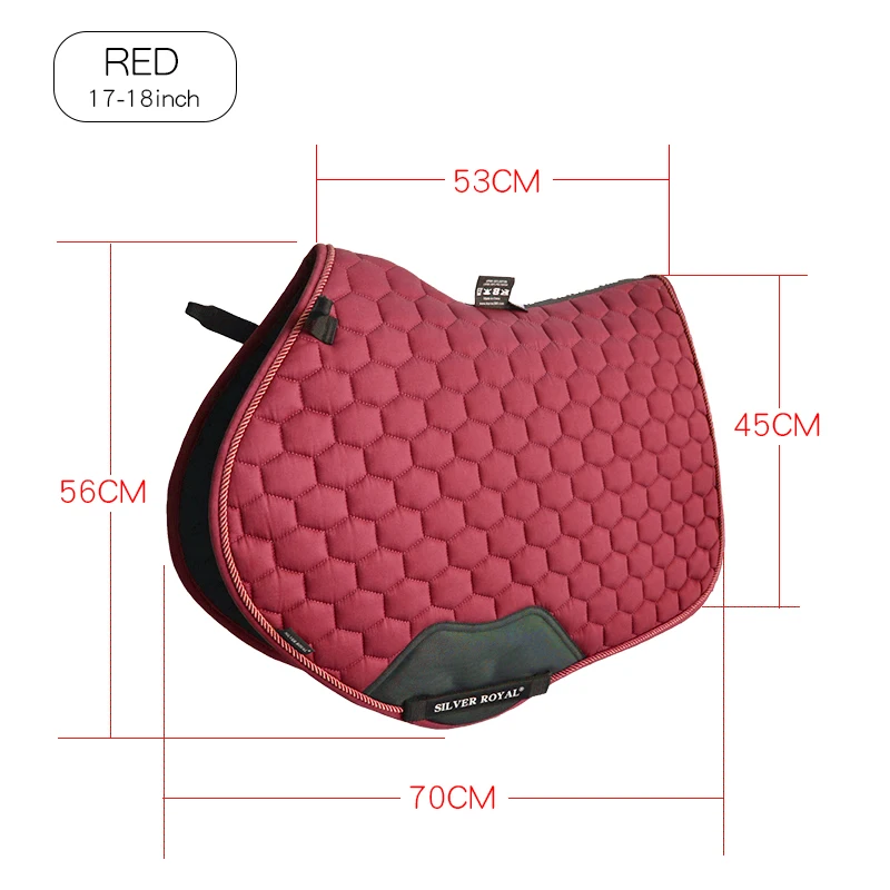 Comfortable Saddlecloth Saddle Pad for Horses – Breathable Horseback Riding Gear | Equestrian Equipment - الصورة 10