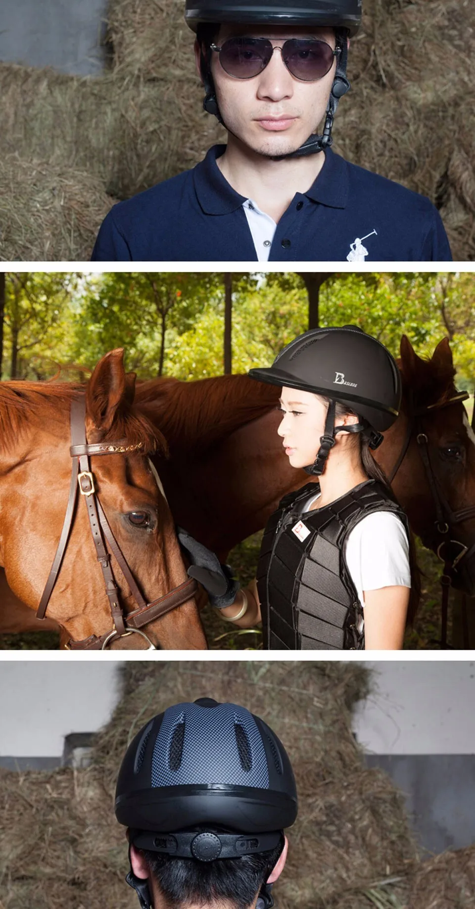 Professional Horse Riding Helmet – Equestrian Safety Helmet for Men, Women & Children | Horse Racing & Training Gear - الصورة 9