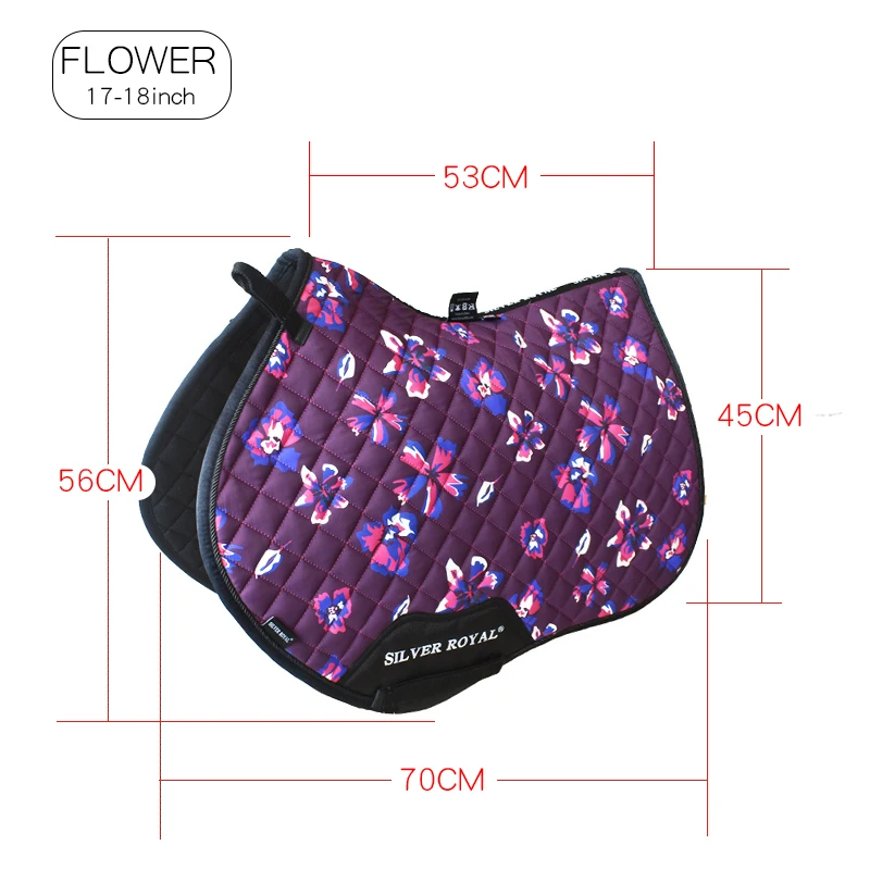 Comfortable Saddlecloth Saddle Pad for Horses – Breathable Horseback Riding Gear | Equestrian Equipment - الصورة 7