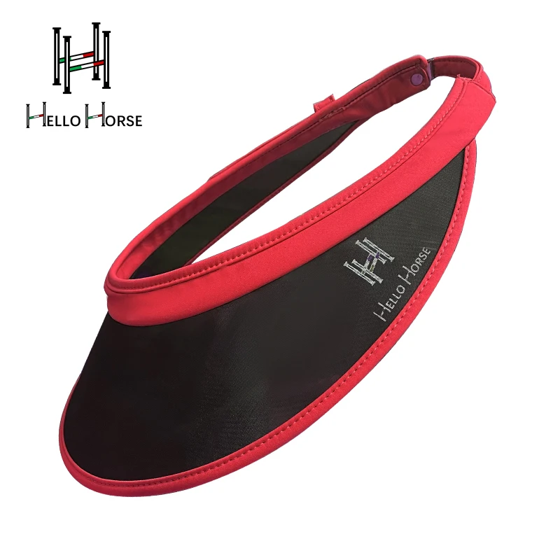 Hello Horse Equestrian Sports Sun Hat – Anti-UV, Light-Blocking Summer Face Covering Hat for Outdoor Riding & Knight Gear - الصورة 3
